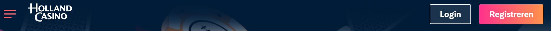 Aanmelden bij Holland Casino